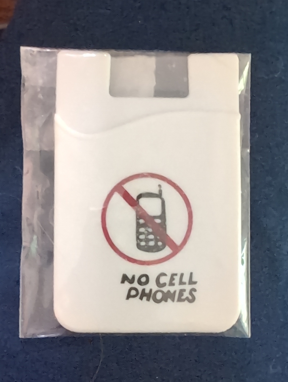 Gilmore Girls Luke's Diner 'No Cell Phones' Stick On Card Wallet